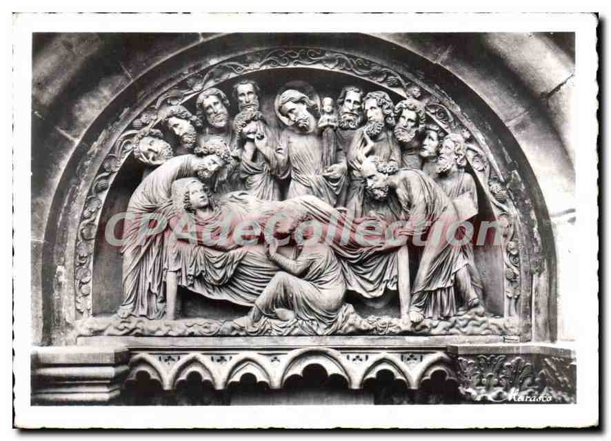 CPSM Strasbourg La Cathedrale Un Mort de la Sainte Vierge 