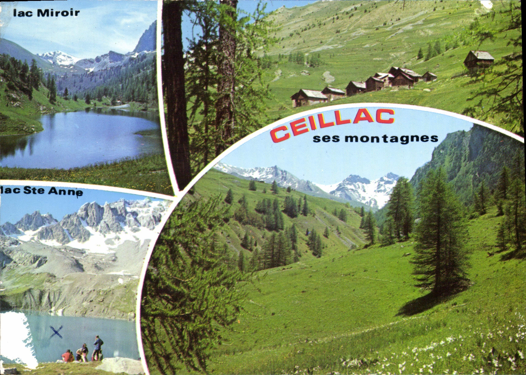 Lac Miroir et Lac Ste Anne — Ceillac ses montagnes — Éditions Ceillac
