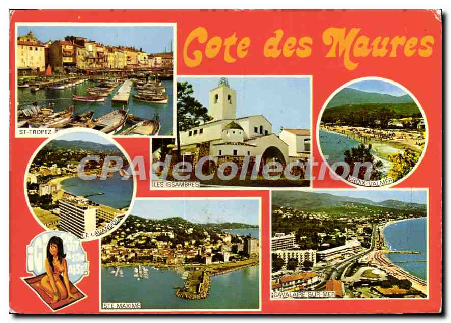 CPSM Cote des Maures 