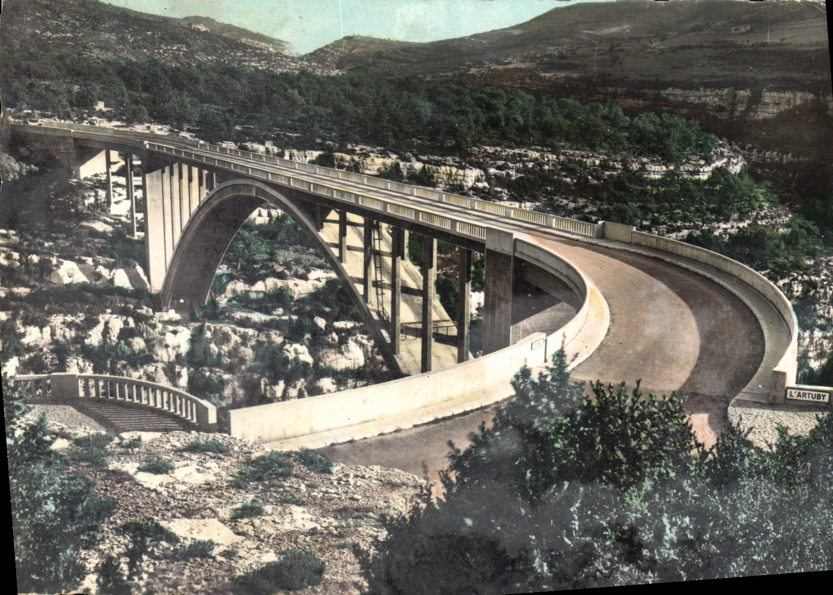 Pont sur l'Artuby — Gorges du Verdon — Éd. Gambetta, n° 952