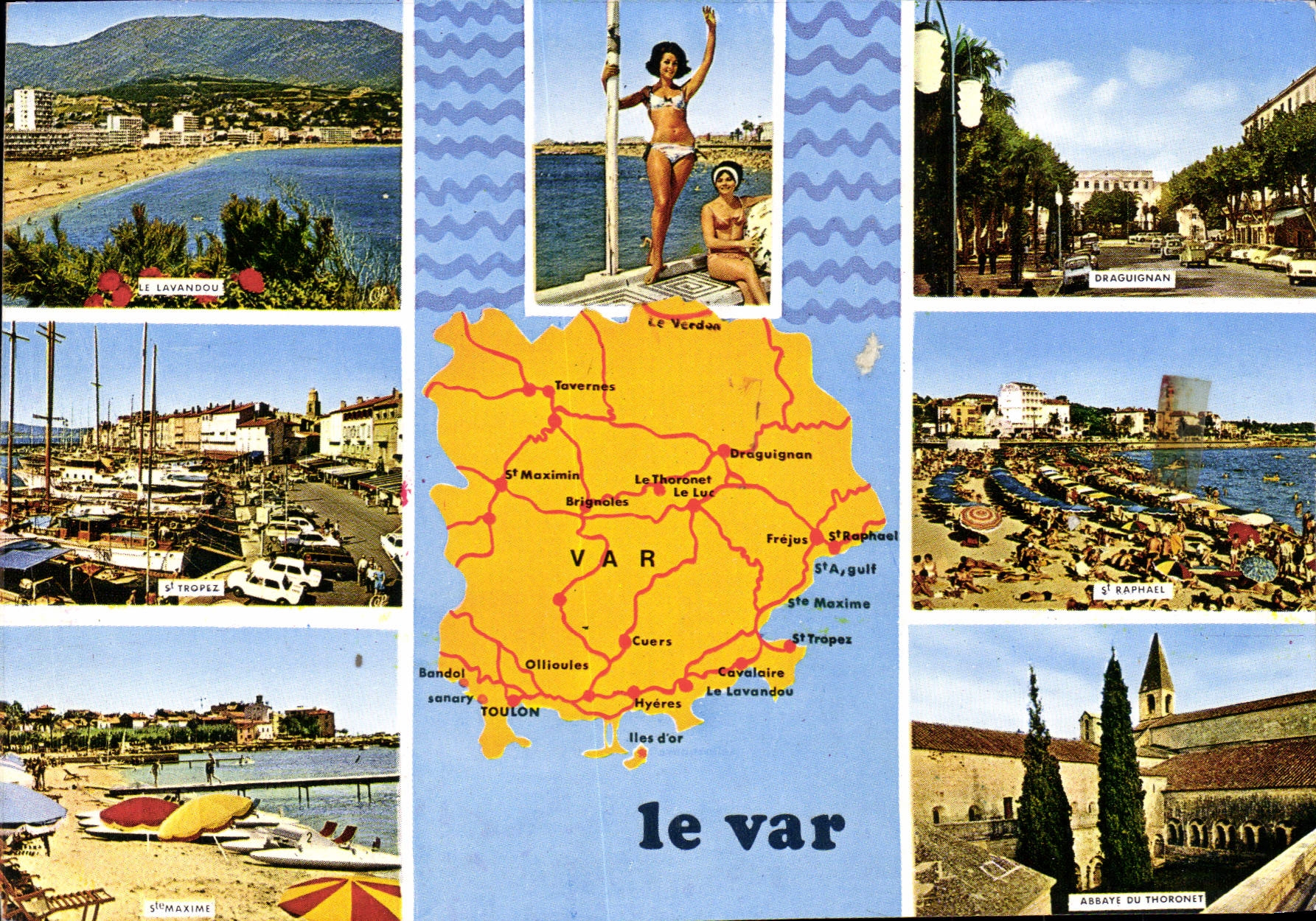CPSM Le Var departement touristique 