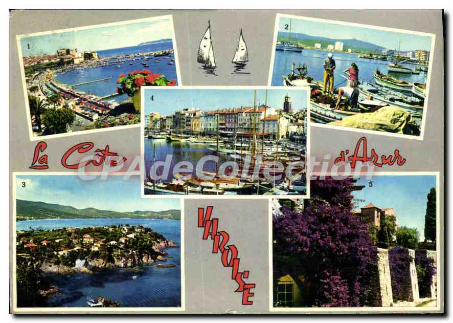 La Côte d'Azur — Varosse — CPAdeCollection