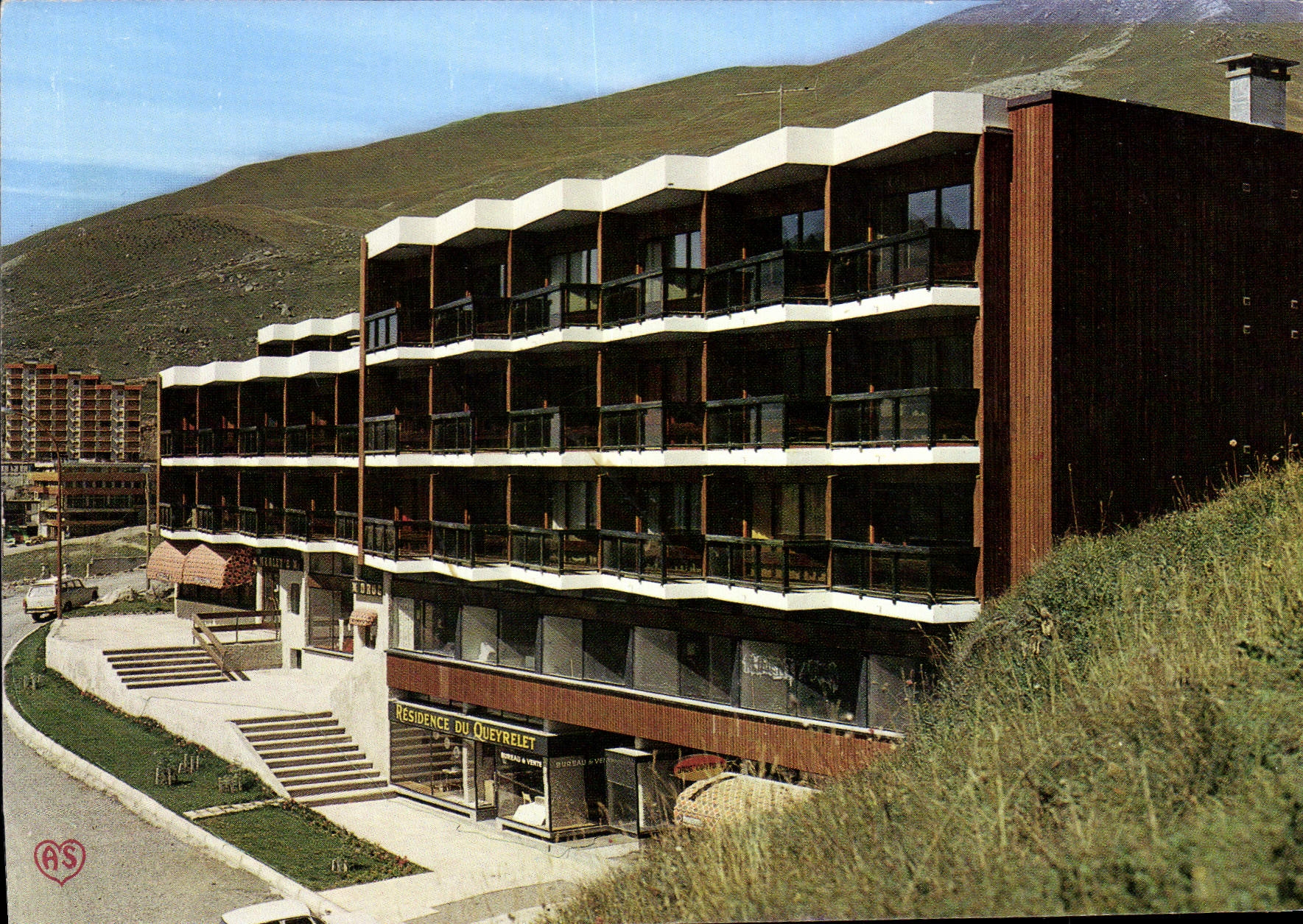 CPSM Massif du Champsaur Orcieres Merlette H A Station de Sports Hiver ete Le Queyrelet 