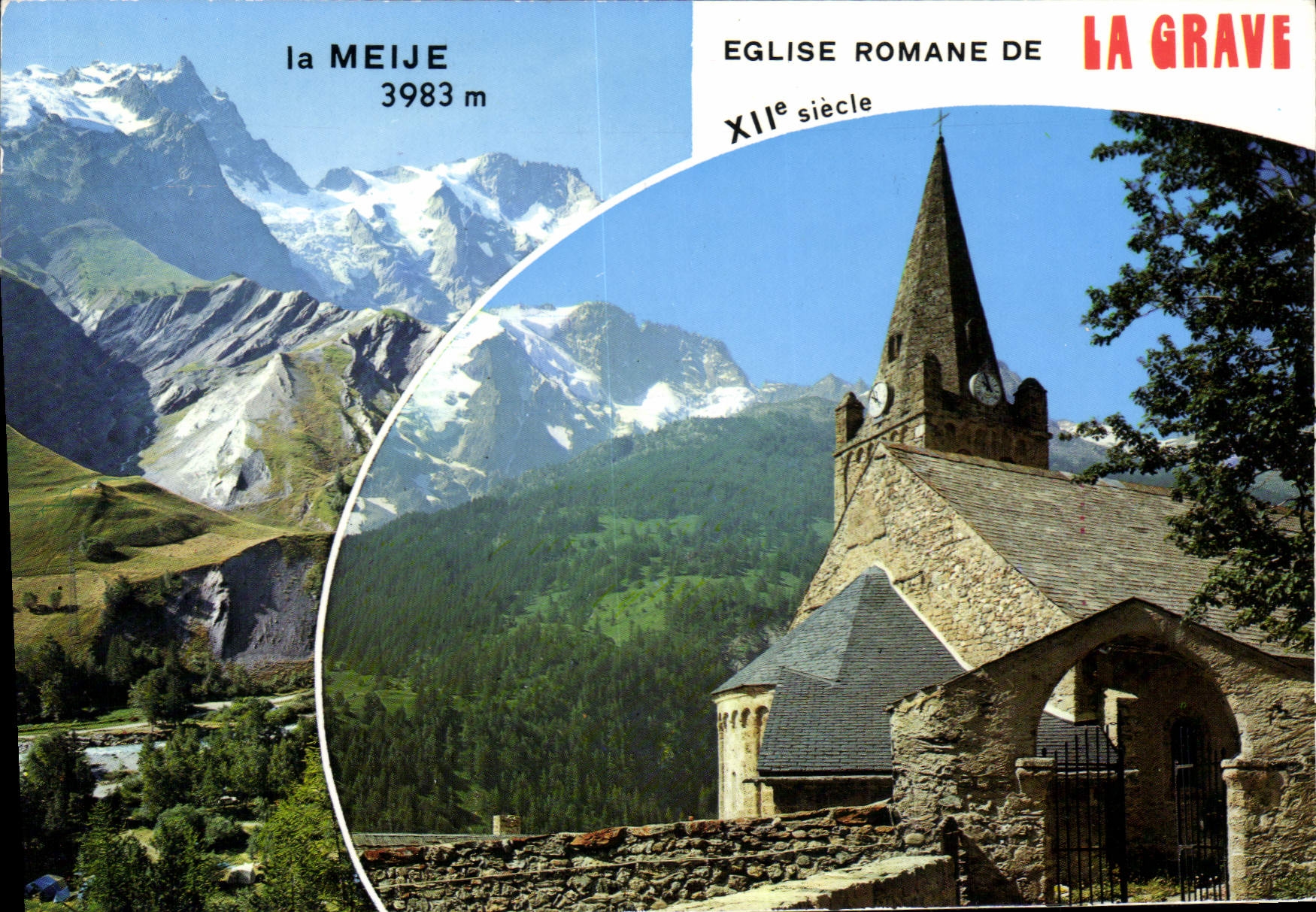 La Grave — Église romane du XIIe siècle — Éditions FELLARD
