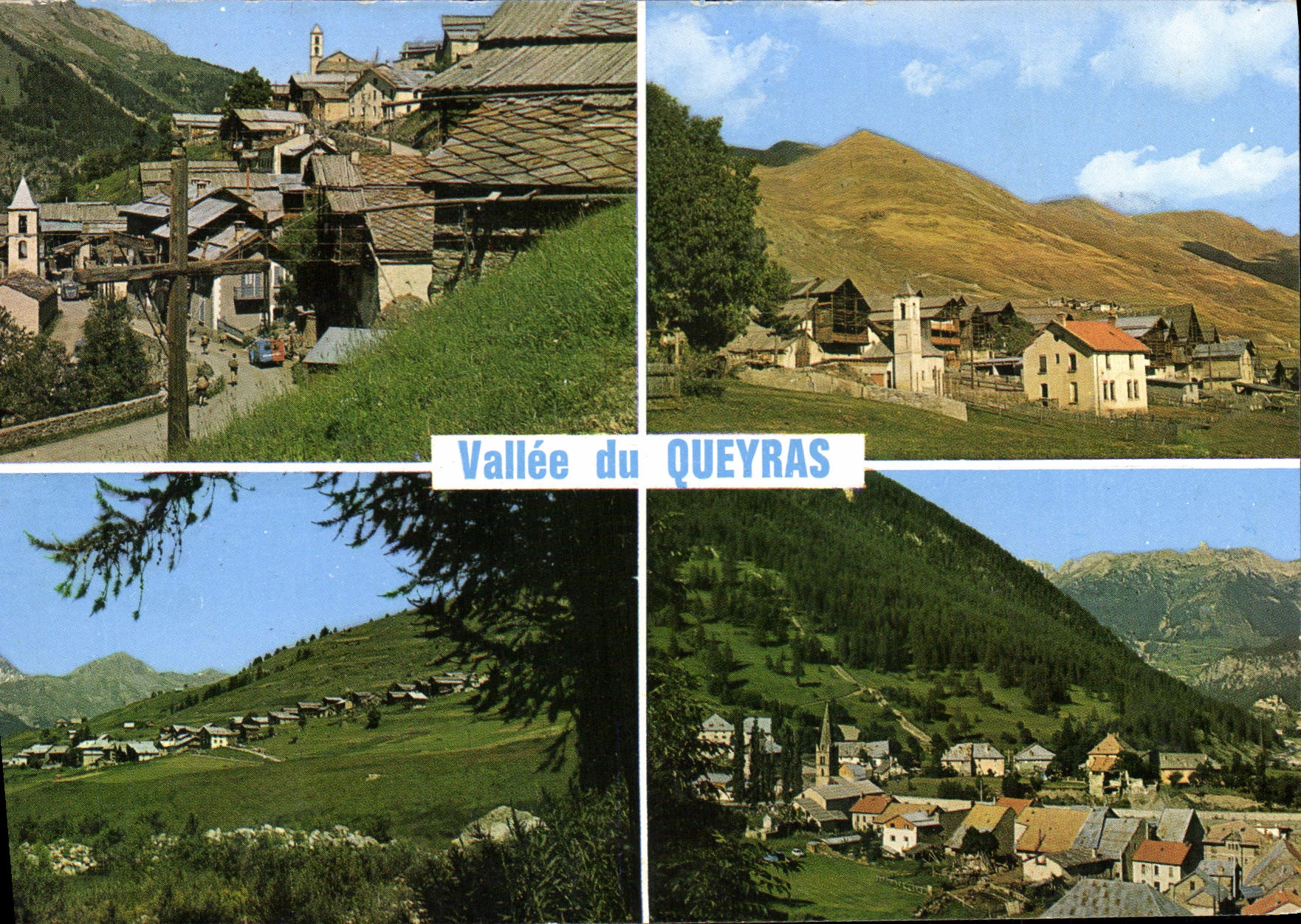 Vallée du Queyras — vue panoramique — Éditions de l'Alpe - 05