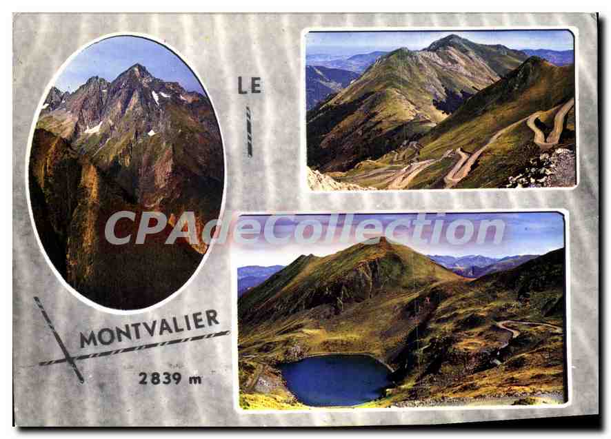 Le Mont Valier — 2839 m — Montvalier - Voorkant