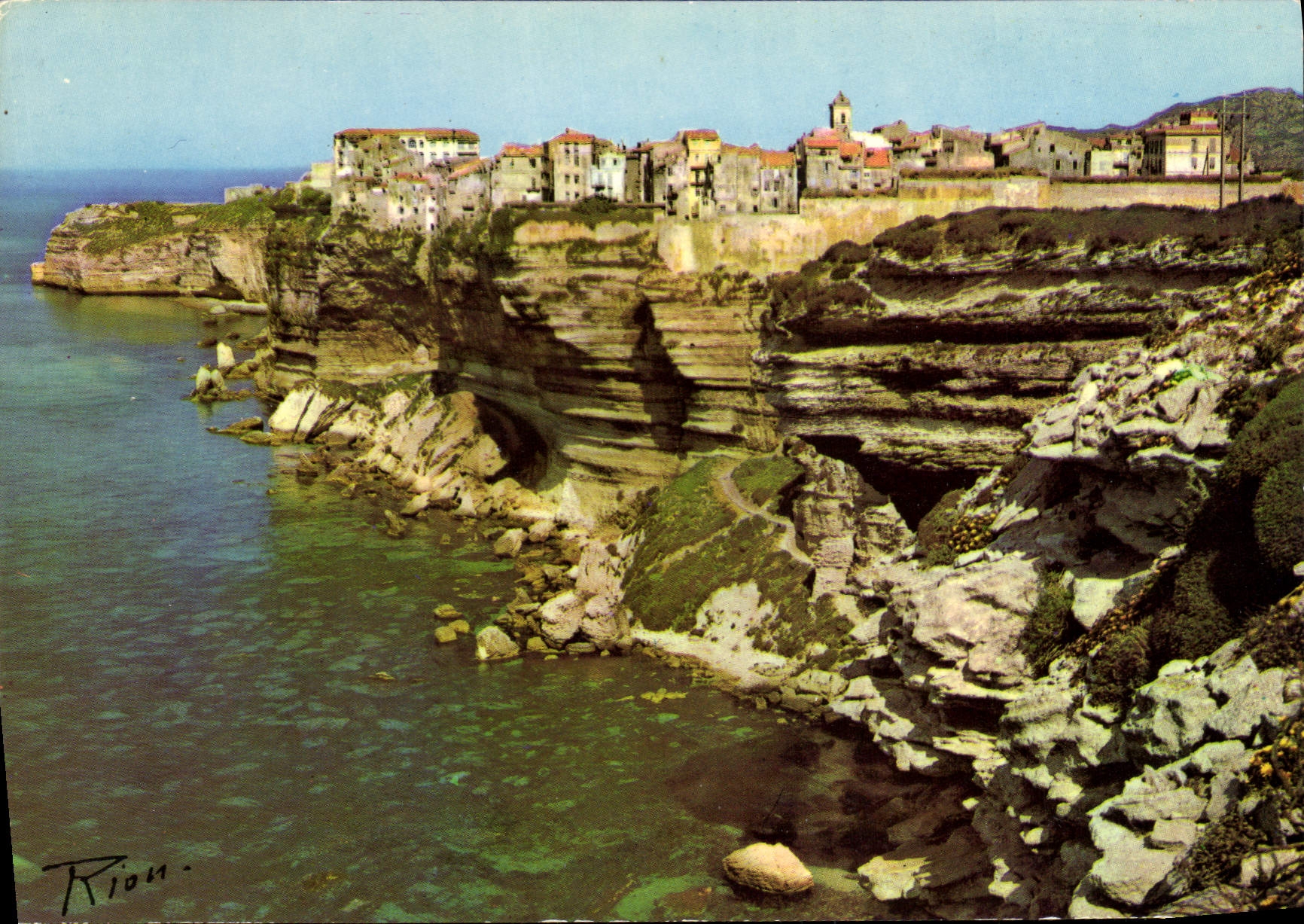 Rion — Vue générale et les Falaises — Ed. A. Rion