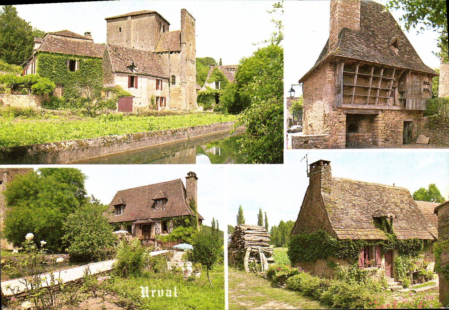 CPSM Urval Dordogne Eglise Romane fortifiee MHC 