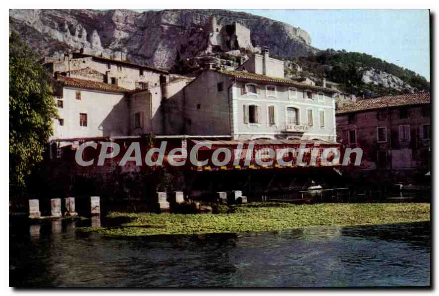 Fontaine de Vaucluse — Le Château Féodal et les Bords de la Sorgue — Éditions Lumière - Lyon