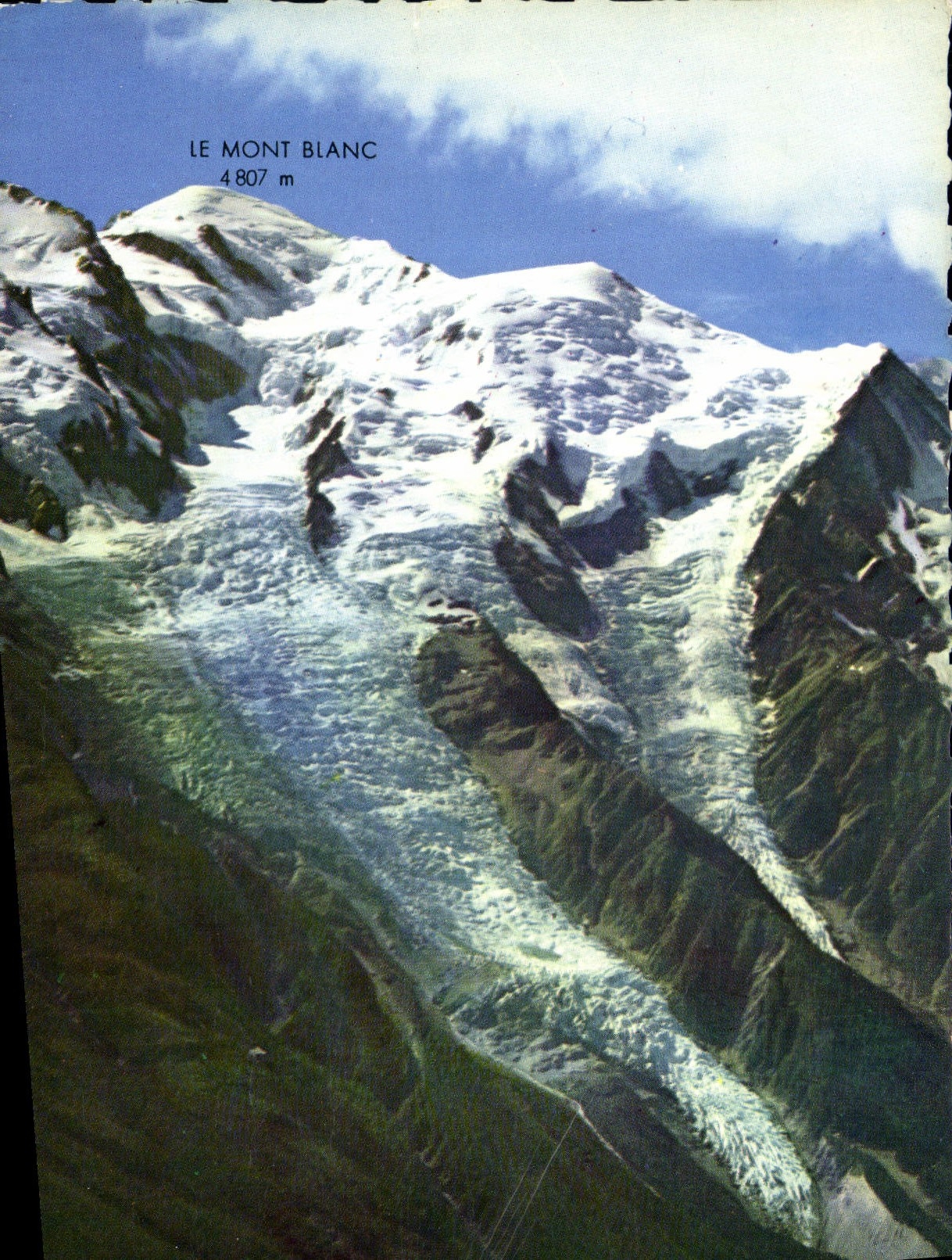 Mont Blanc — 4.807 m — Éditions du Tourisme