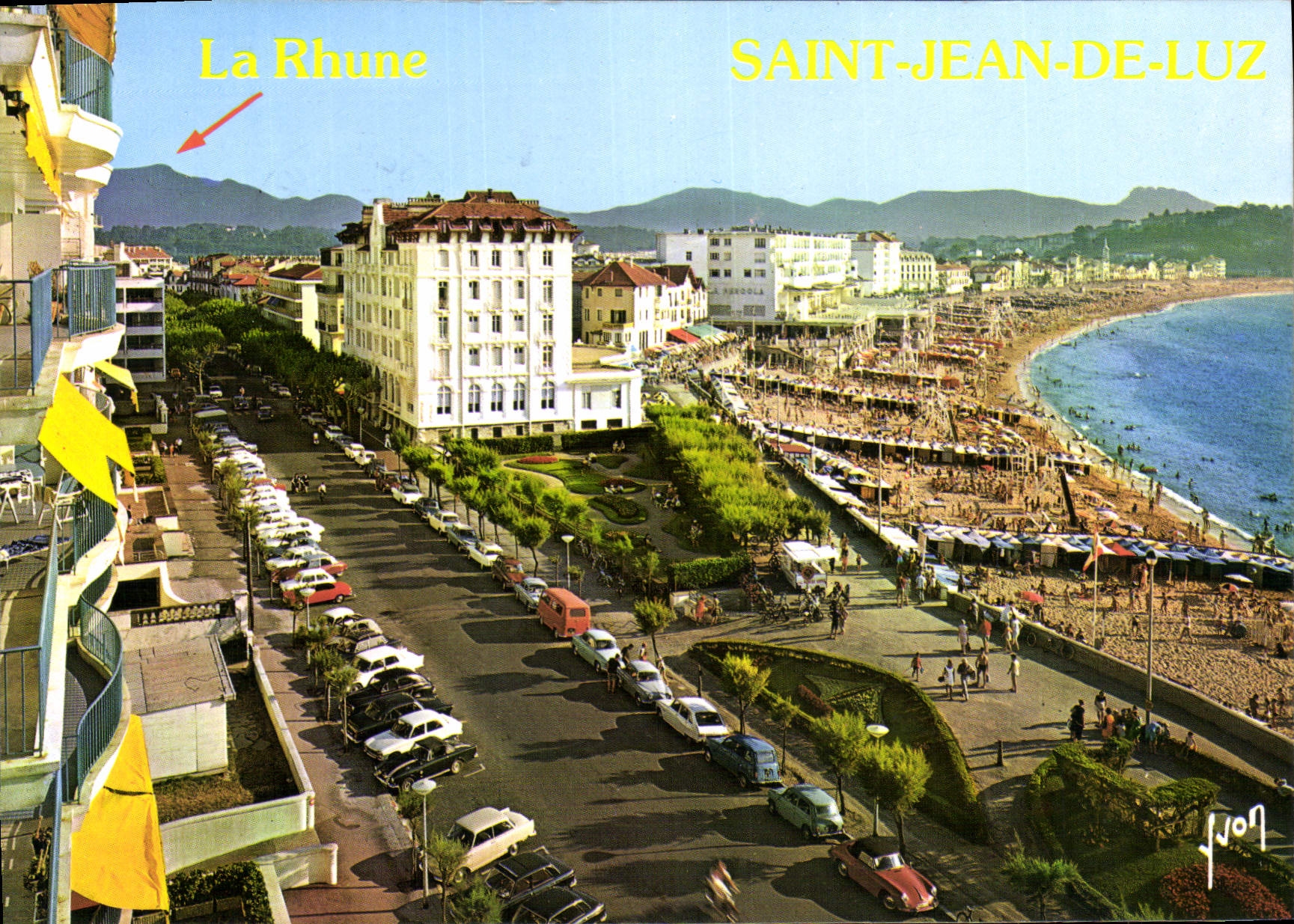 La Rhune — Saint-Jean-de-Luz — éditeur F. LON - Anverso