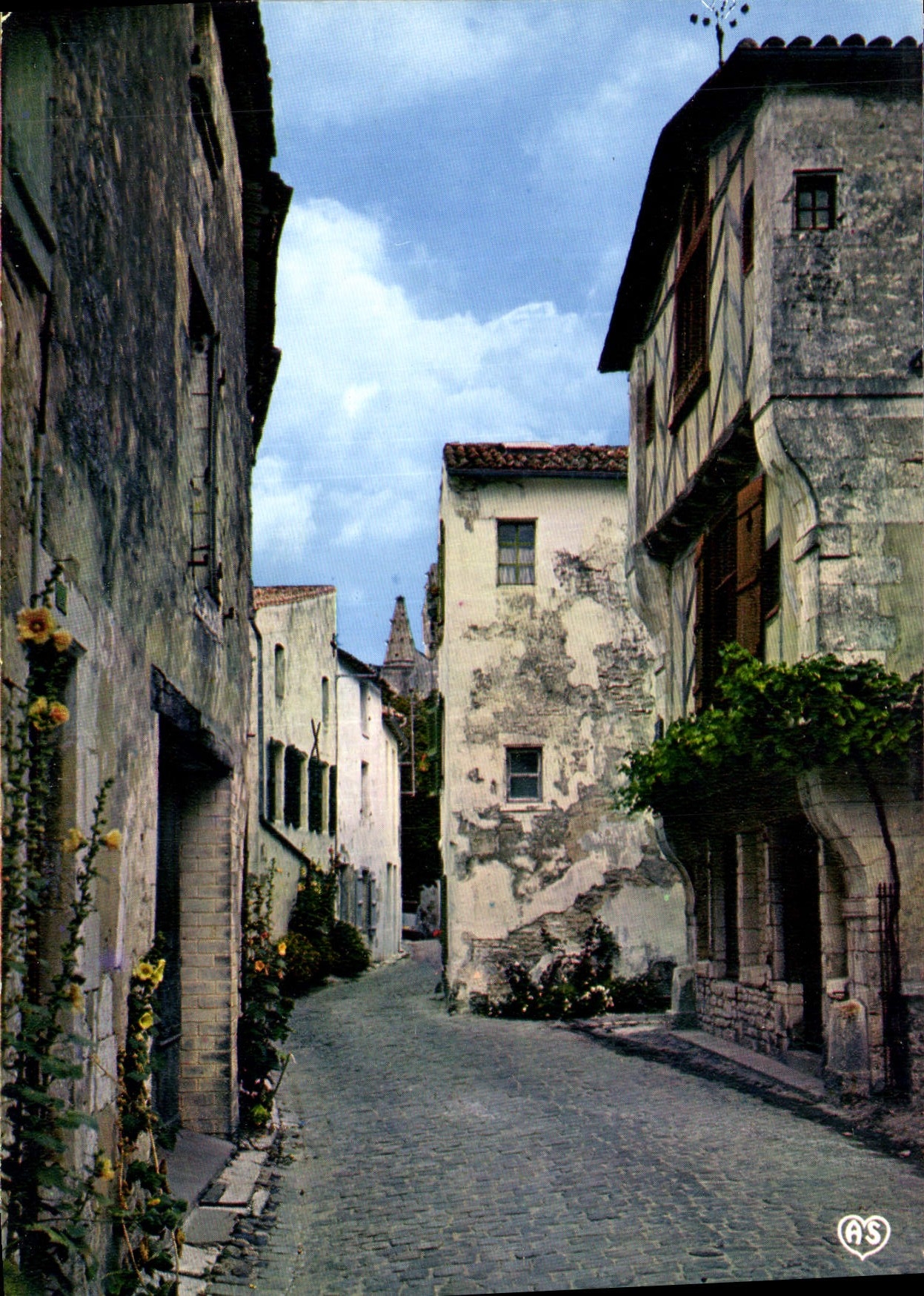 CPSM Ile de re Saint Martin C Mme Vielles maisons 