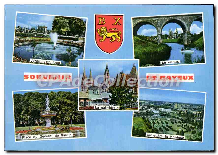 Bayeux — Souvenir — Artai de la Métallure Nantes-Carquefou - Recto