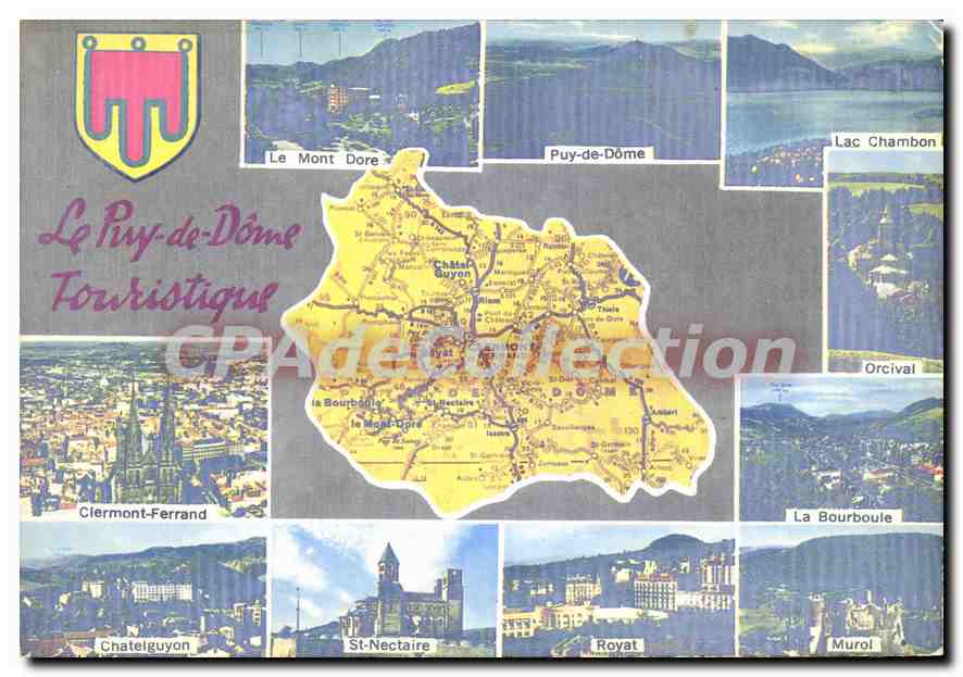 Le Puy-de-Dôme — Touristisch — Hachette Editions