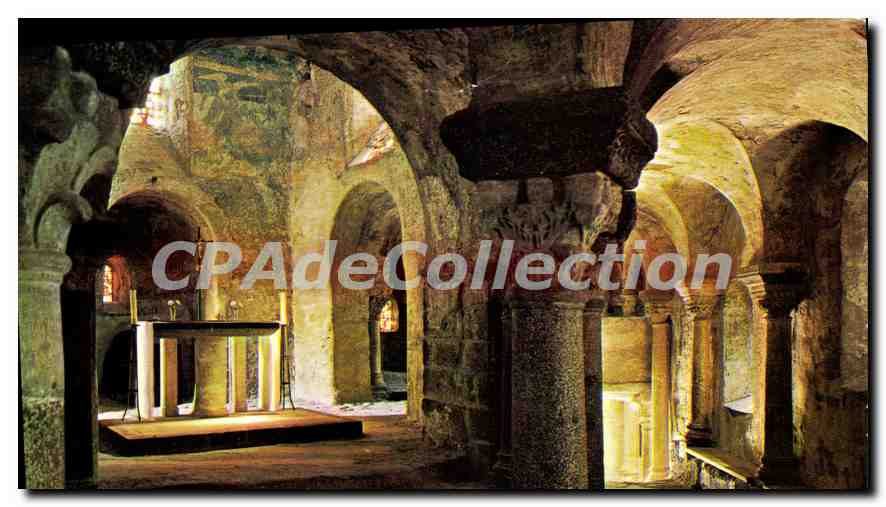 CPSM Le Puy Haute Loire Saint Michel d'Aiguilhe Interieur de la Chapelle 