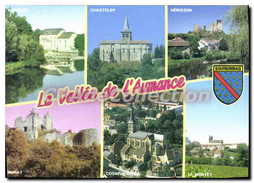 La Vallée de l'Aumance — Chasteloy, Hérisson, Murat, Cosne-d'Allen, Le Montet — éditeur Les éditions rivermaiser