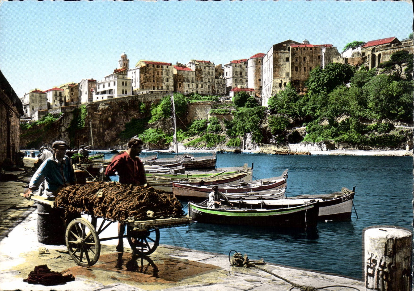 Bastia - Le Vieux Port et la Citadelle — Imp. M.-C. MILRAMONT, France