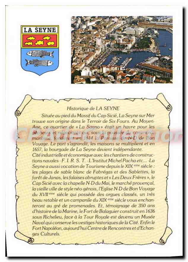 La Seyne-sur-Mer — Historique — Les Editions Aris