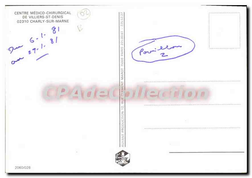 Centre Médico-Chirurgical de Villiers-St-Denis — vue aérienne — éditeur Ruvant Production — Reverso