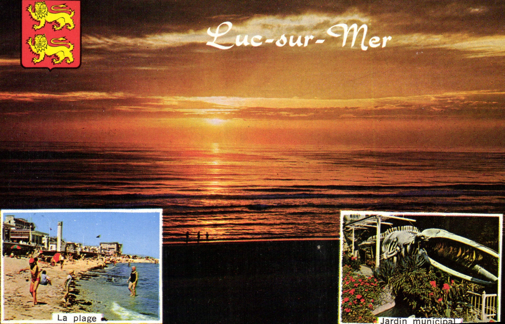 Luc-sur-Mer — Aussicht auf Sonnenuntergang am Strand und städtischen Garten — Artaud & Cie, Nantes-Carquefou