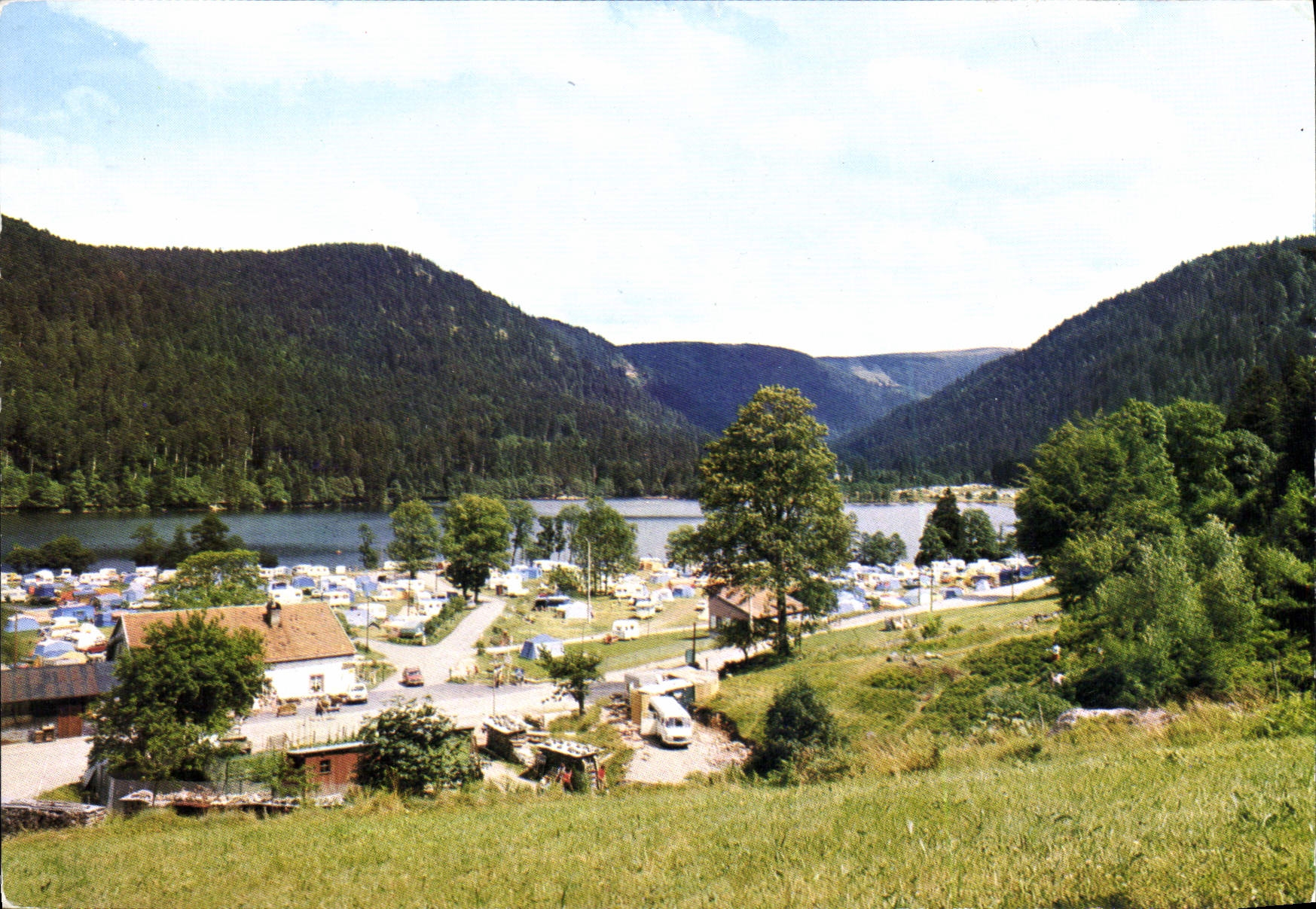 CPSM Longemer Son Lac et ses Campings 