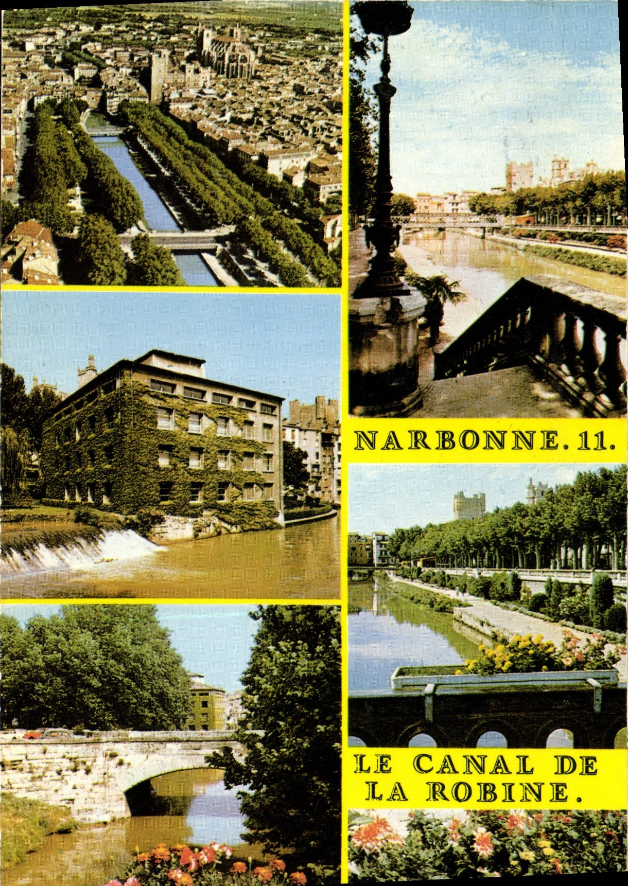 NARBONNE — Le Canal de la Robine — Éditions SL, n°11