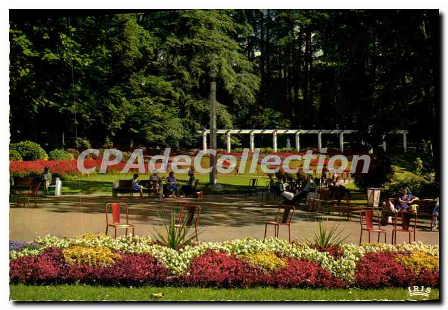 CPSM Aix les Bains le Parc Thermal et sa Pergola 