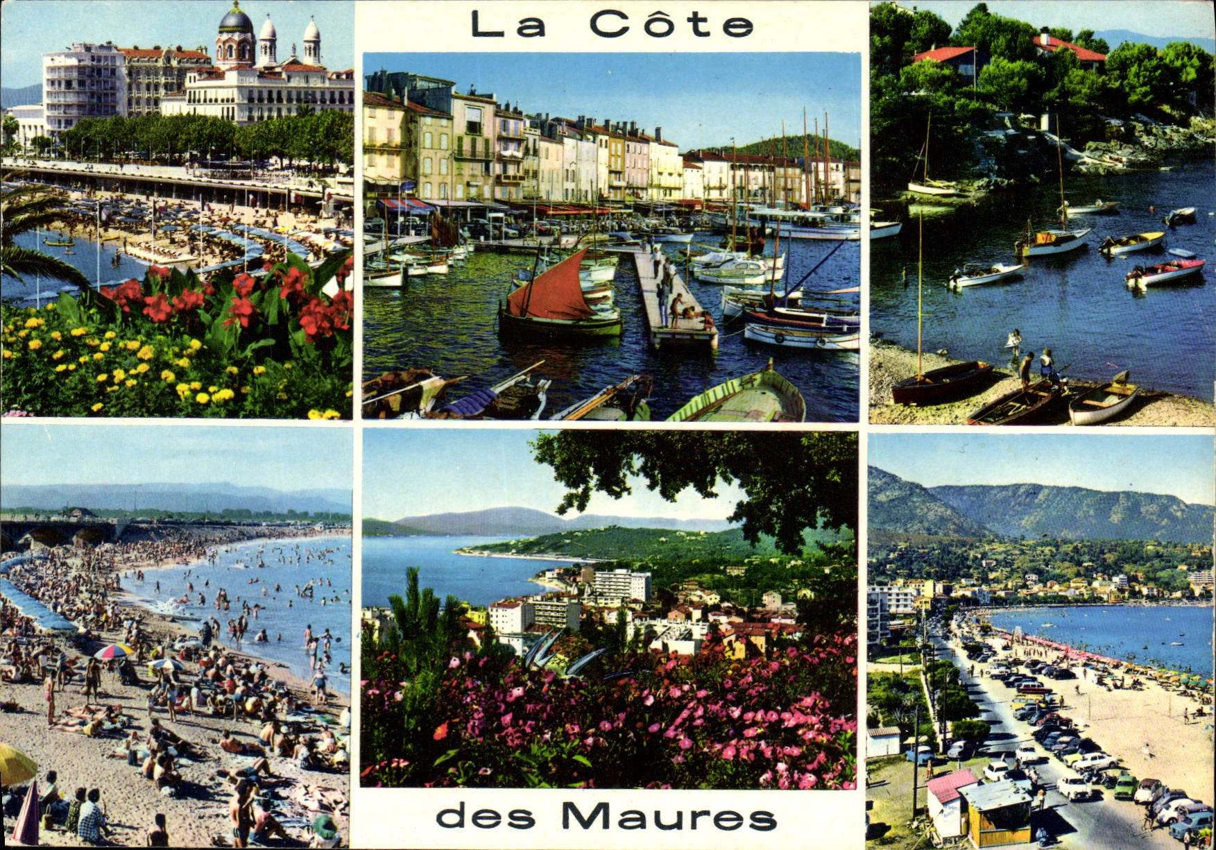 La Côte des Maures — panoramic view — Editions « MAH »