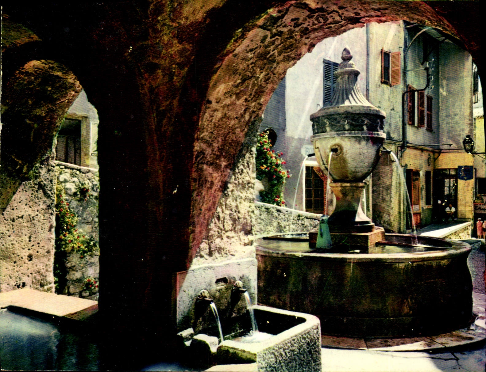 Saint-Paul-de-Vence — La Fontaine — Les Éditions "M.R." - Nice