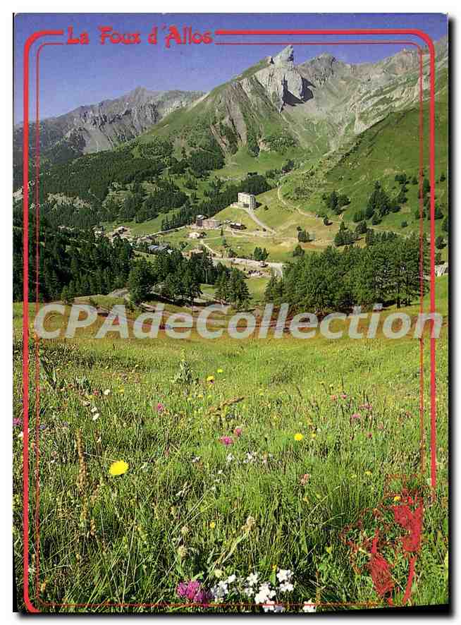 CPSM La Foux d'Allos Alpes de Haute Provence station ete hiver de la haute vallee du Verdon vue gene