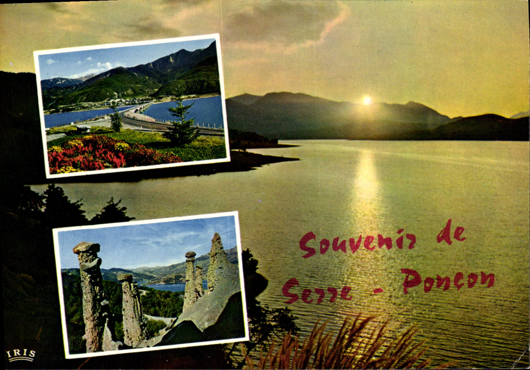 Lac de Serre-Ponçon — Souvenirs de Serre-Ponçon — Éditions IRIS
