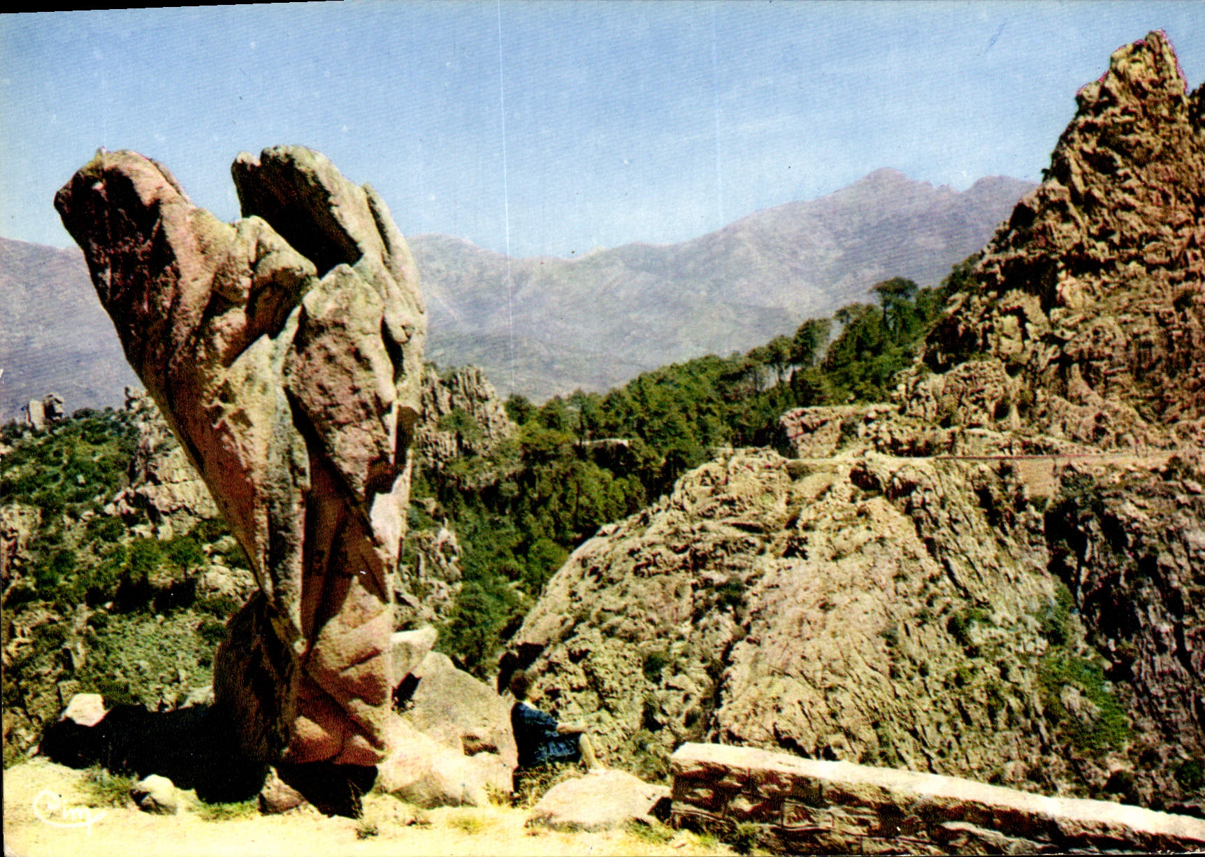 Calanche de Piana — Corse — Éditeur Helio, n°7
