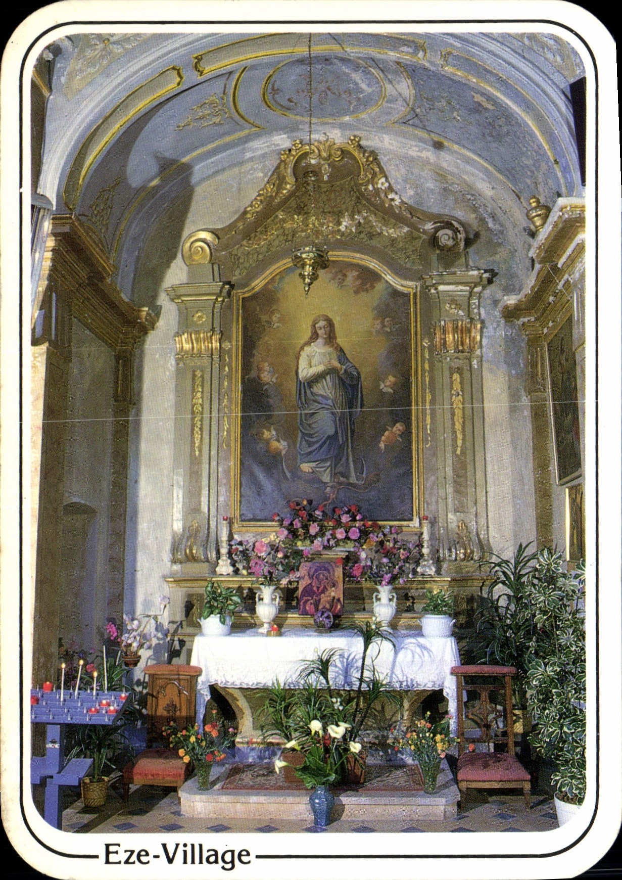 Eze-Village — chapelle Notre-Dame de l'Immaculée — éditeur Images de France