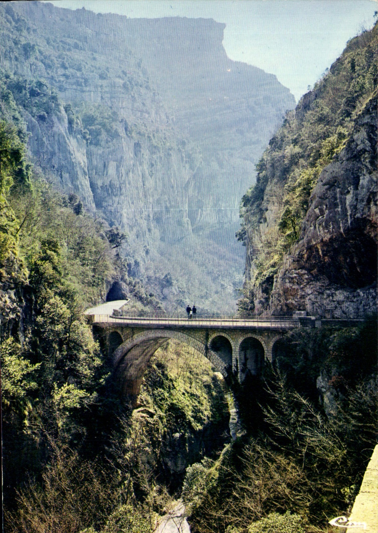 CPSM Les Gorges du Loup Alpes Mar 