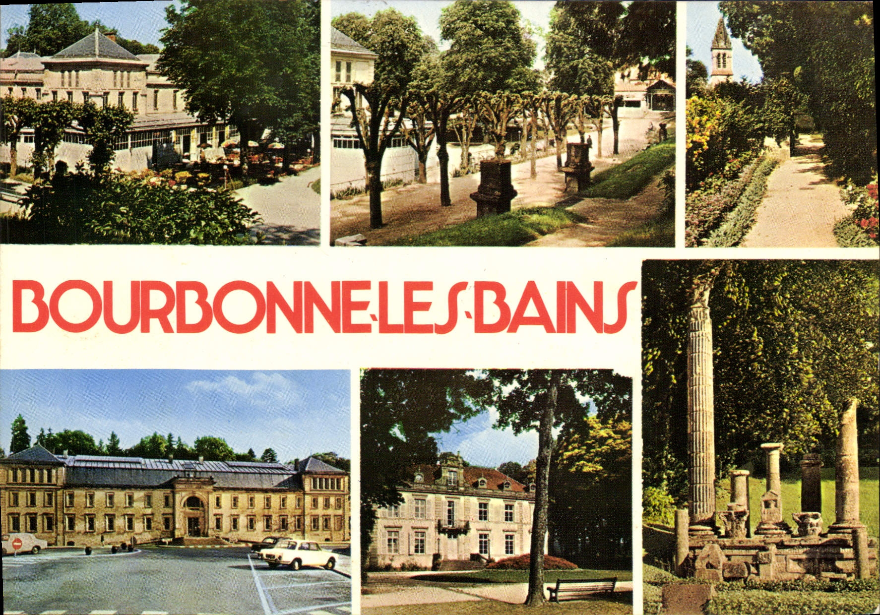 CPSM Bourbonne les Bains Hte Marne 