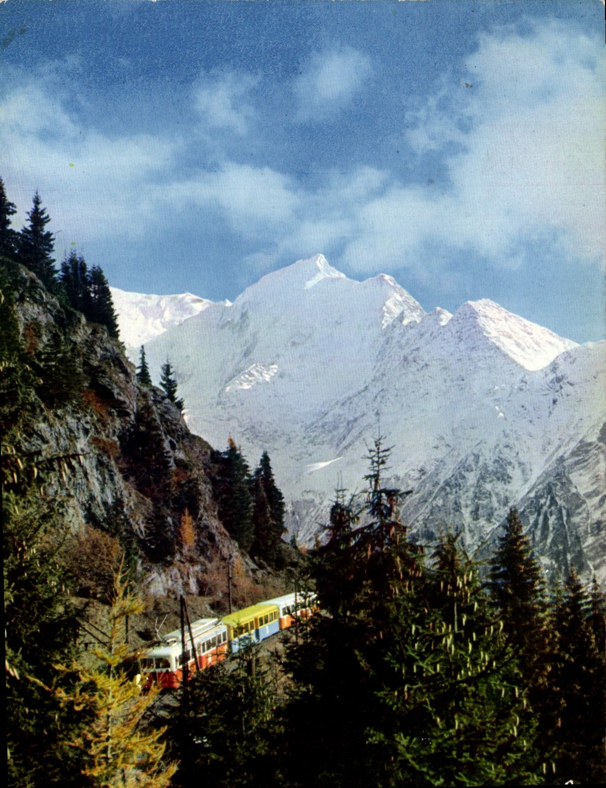 Die Nadel von Bionnassay — Der Mont-Blanc Tramway — Éditions Marne, Paris