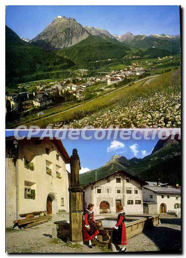 Scuol-Tarasp-Vulpera — Station thermale des Alpes — éditeur: Foto-Verlag O. Reuterstern