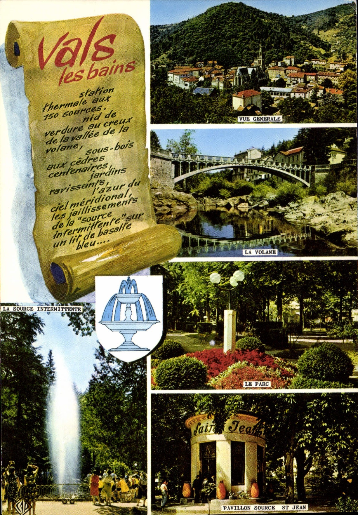 Vals-les-Bains — station thermale aux 150 sources — Elnacap