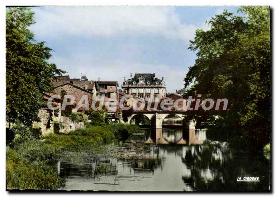 Bar-le-Duc — Vue de l'Ornain et le Pont Notre-Dame — Éditions 'La Cigogne'