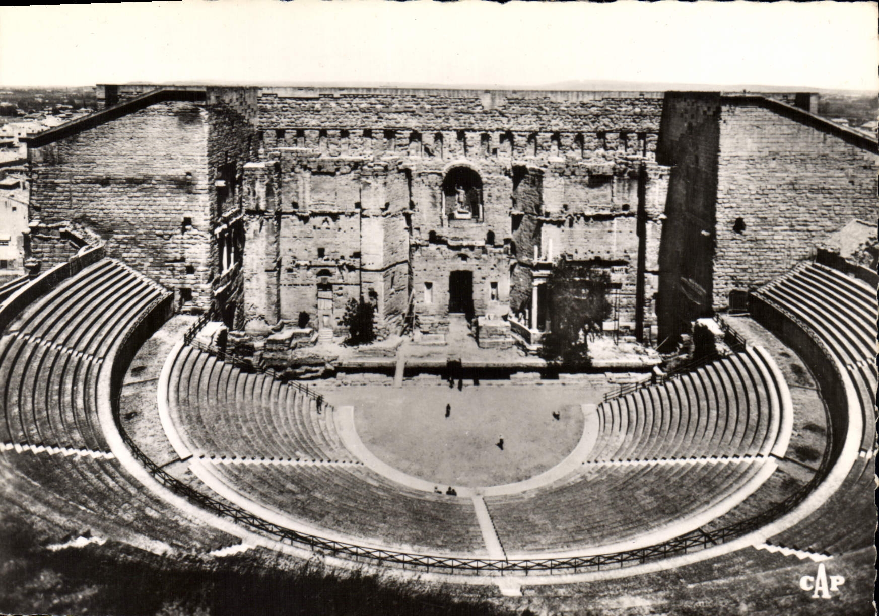 Orange - L'Amphithéâtre Romain — Cie de Photo-mécaniques Réal-Photo, Paris