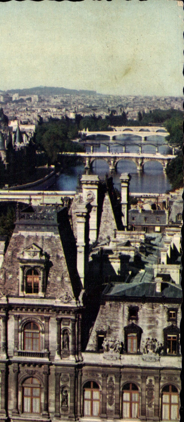 Paris - Panorama sur les sept ponts — Éditions Chantal