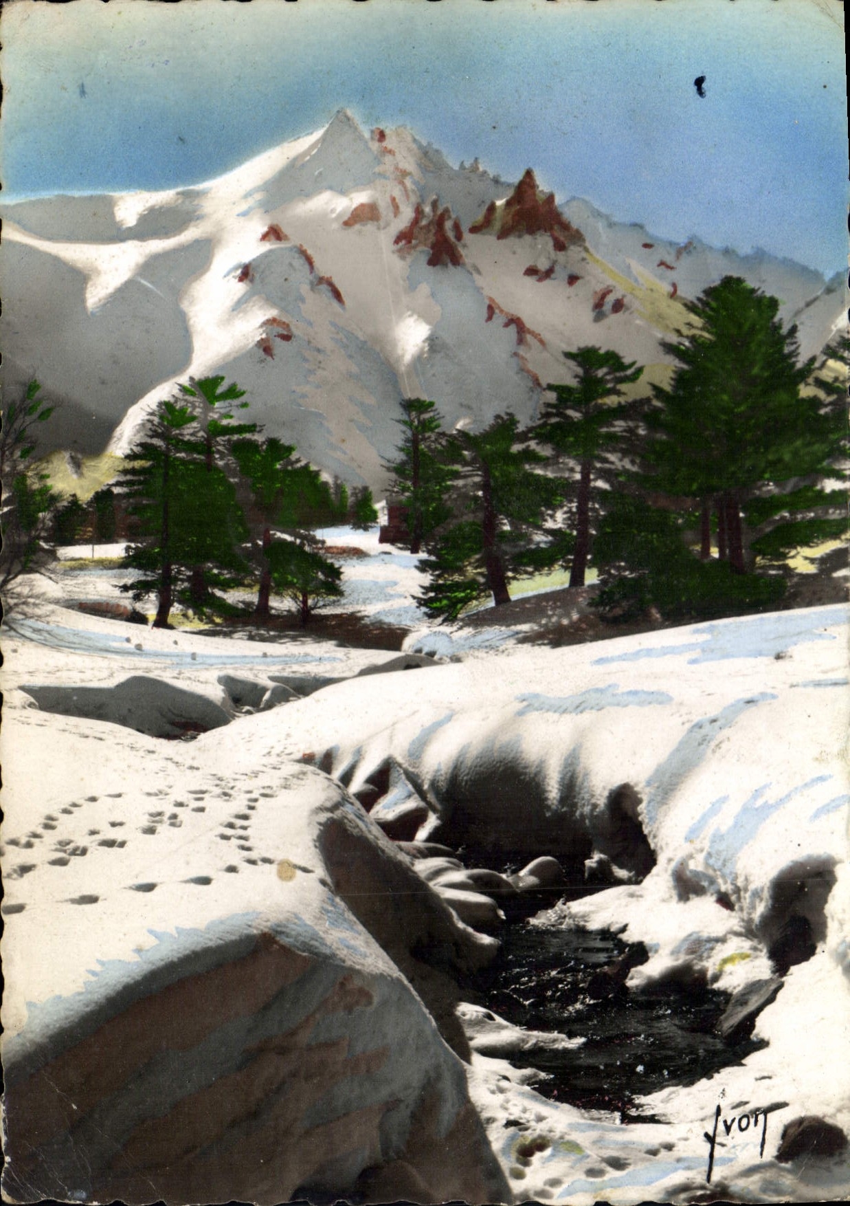 Le Mont-Dore (P.-de-D.) — La Dordogne und der Puy de Sancy — Éditions d'Art 'V. Vonn' n° 313