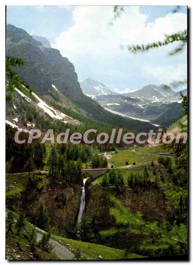 CPSM Paysages de France Col de la Cayolle Reliant Guillaumes Alpes Maritimes a Barcelonnette Alpes d