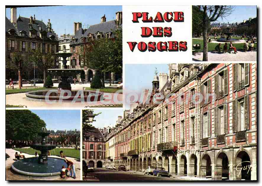 Place des Vosges — Paris — Éditions GUY