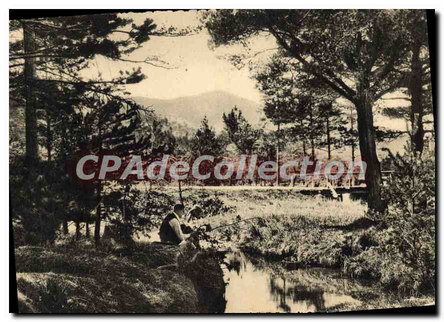 CPSM Thorenc station A M la peche dans la Lane 