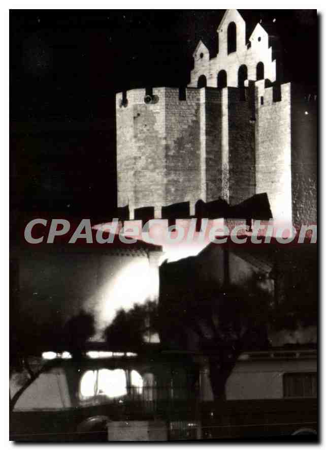 Les-Saintes-Maries-de-la-Mer — L'église fortifiée illuminée — Éditions S.E.P.T. - 35, Bd. Corbella - NICE