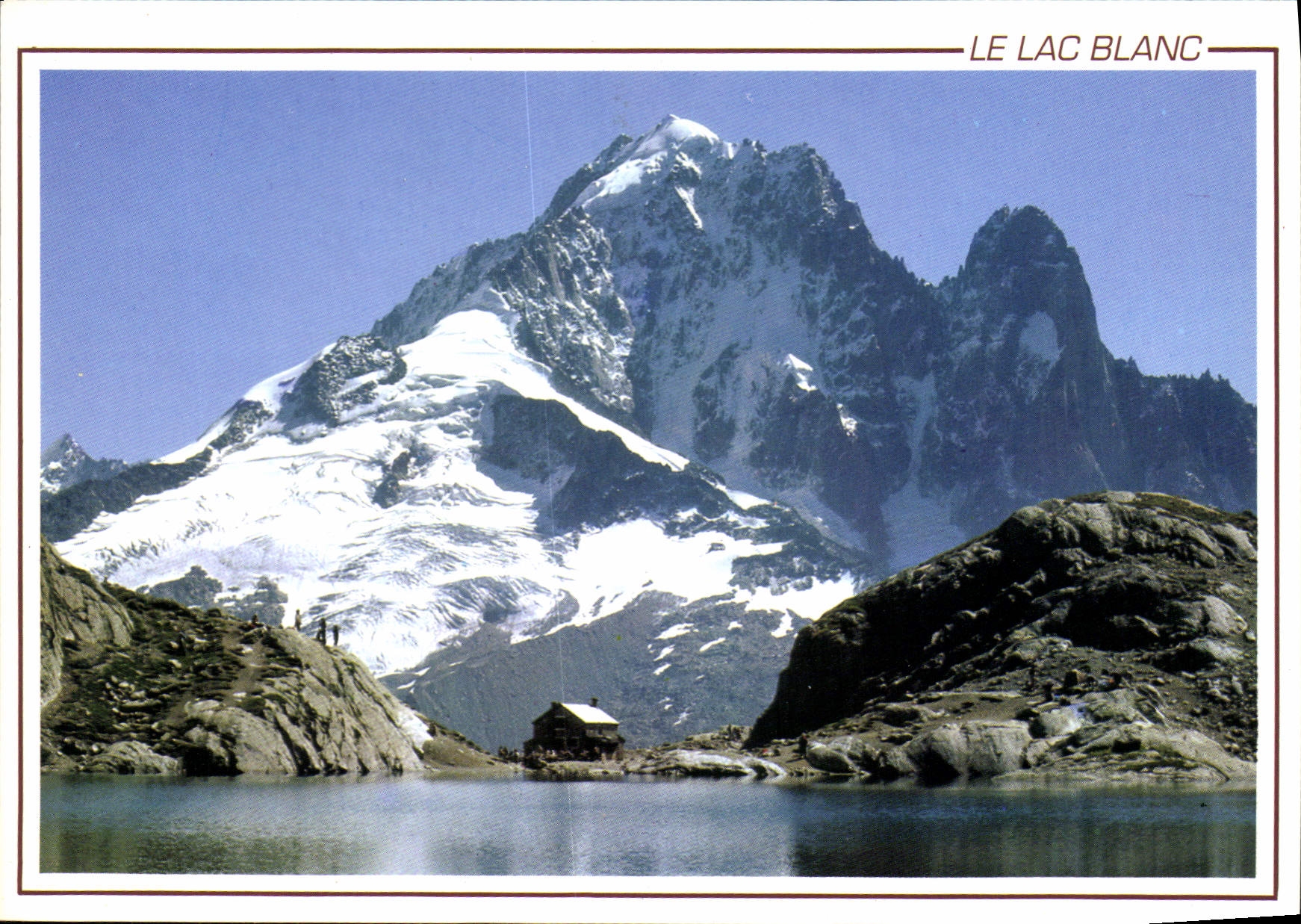 Le Lac Blanc — Massif du Mont-Blanc — éditeur BBL/6063