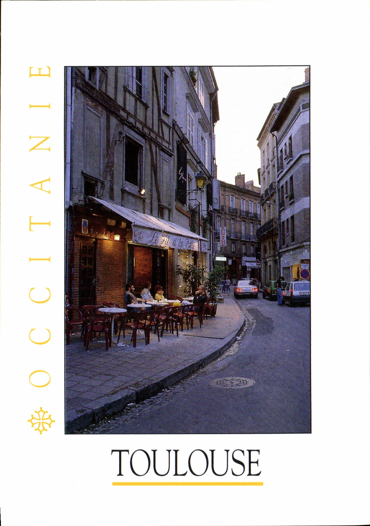 Toulouse — Restaurant dans la vieille ville — Éditions Subervie, ref. T 40