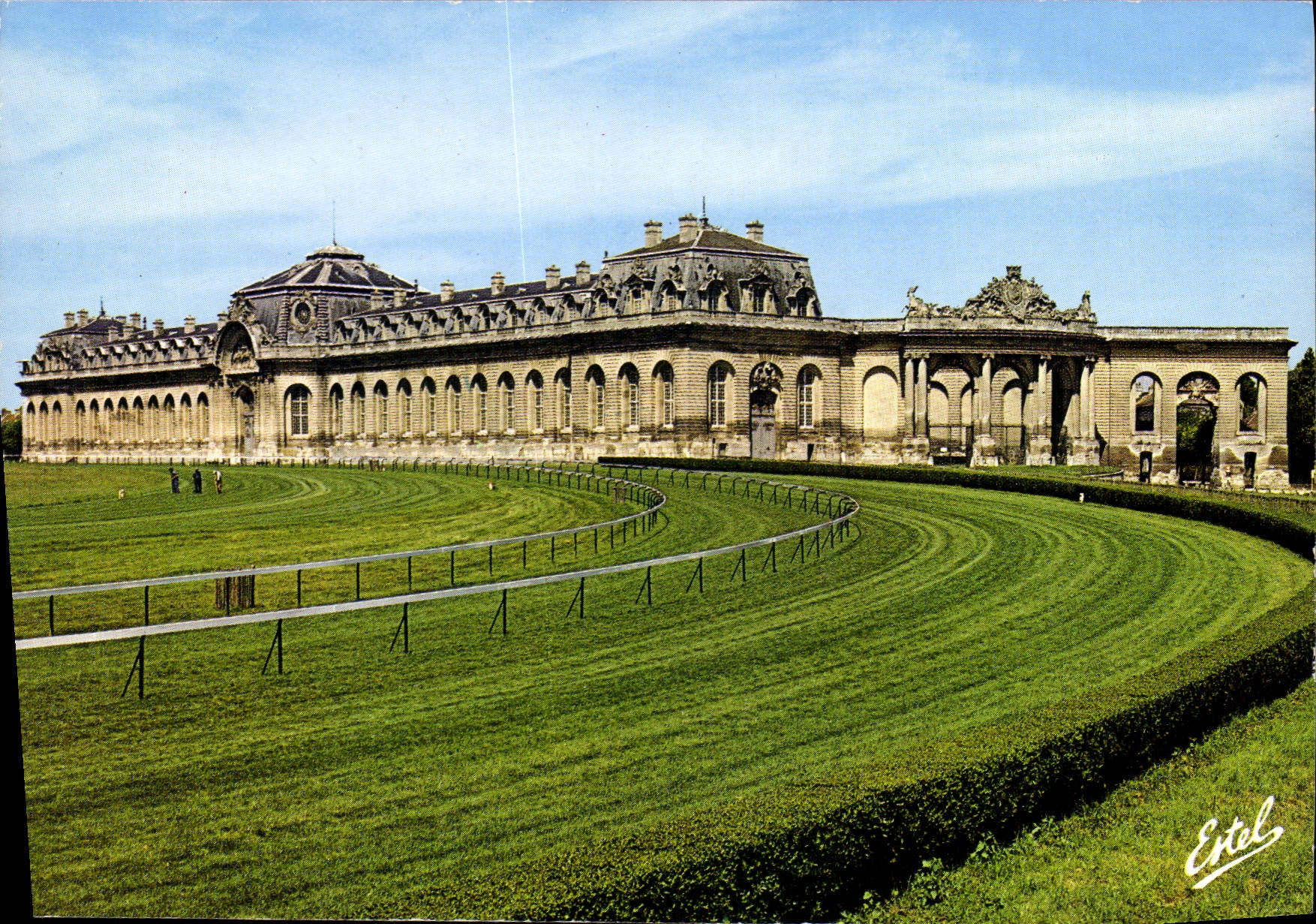 Chantilly — Le Valois, l'hippodrome et les Grandes Ecuries (XVIIe siècle) — Éditeur Etel