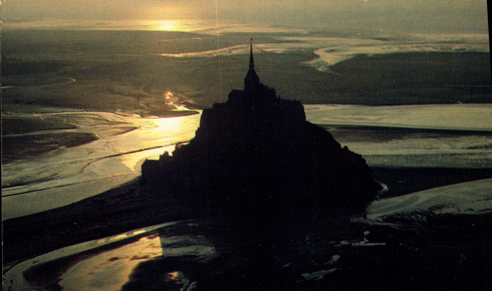 Mont-Saint-Michel — Sonnenuntergang — ArtAUD Frères Éditeurs n°233